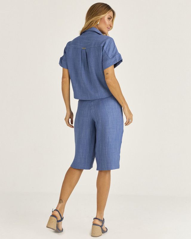 BERMUDA LISTRA TWILL COLOR
