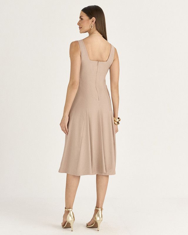 VESTIDO ALFAIATARIA SATIN C/ NESGAS