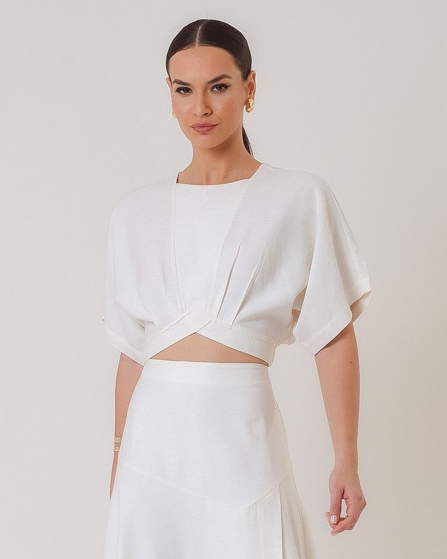 BLUSA DOMINIQUE C/ PREGAS