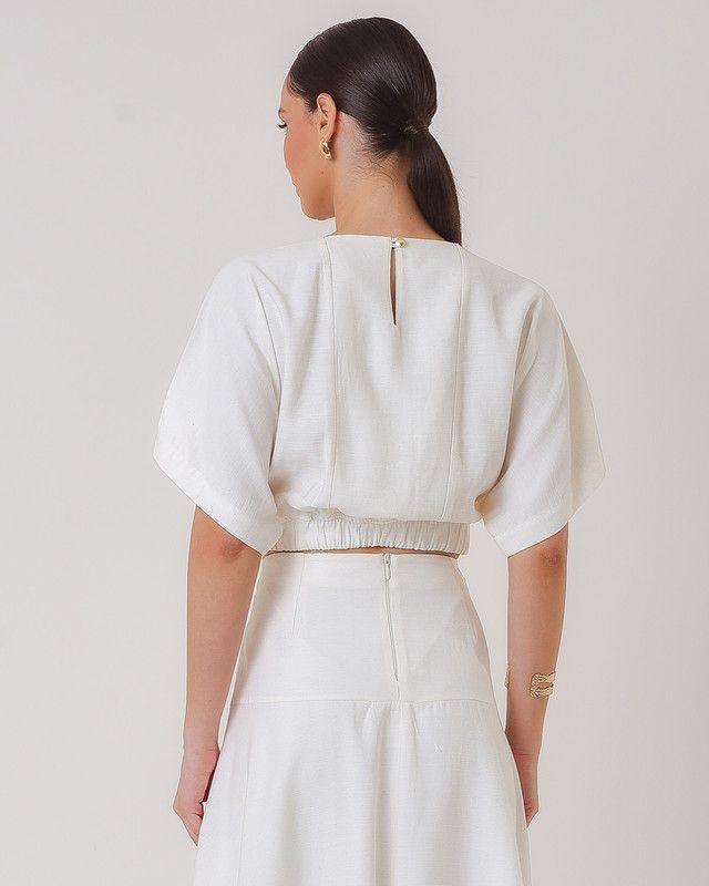 BLUSA DOMINIQUE C/ PREGAS