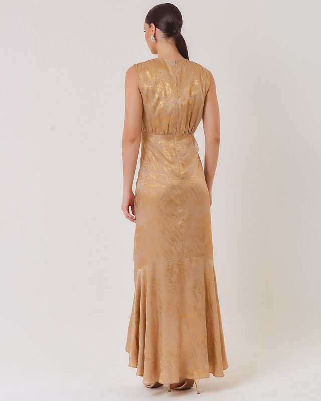 VESTIDO LONGUETE NIGHT FOIL