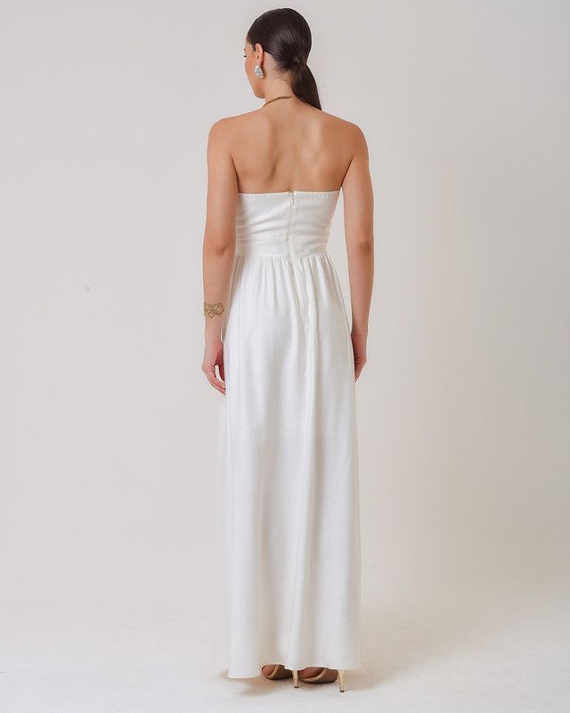 VESTIDO LONGUETE TOMARA QUE CAIA DOMINIQUE