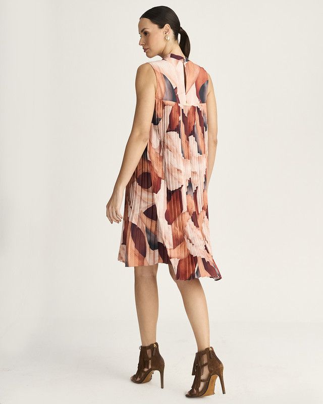 VESTIDO INFINITO PLISSADO