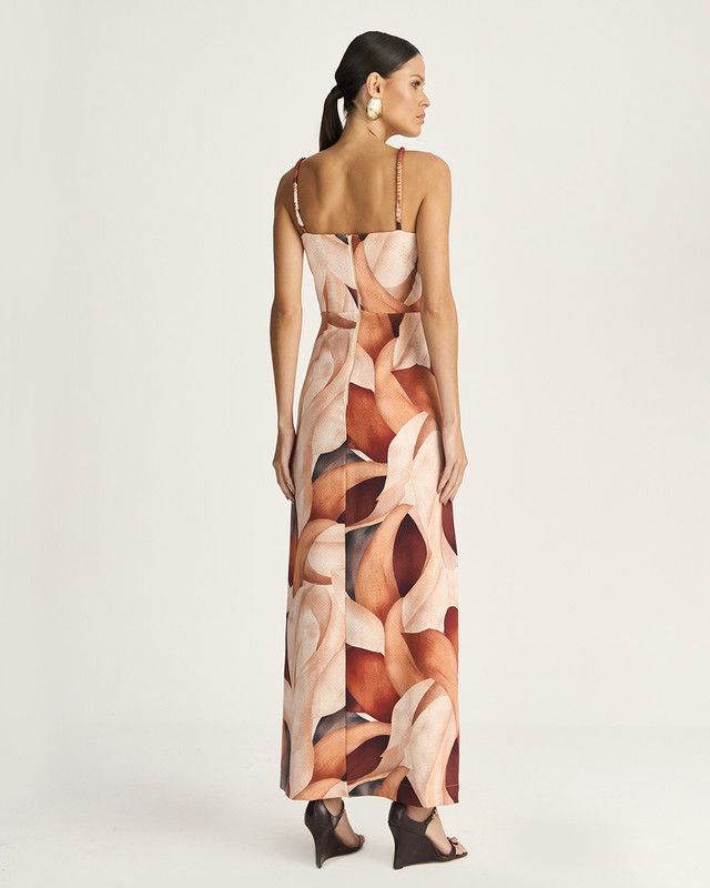 VESTIDO LONGUETE INFINITO
