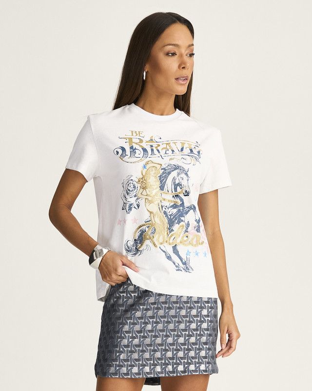 T-SHIRT MALHA COWGIRL