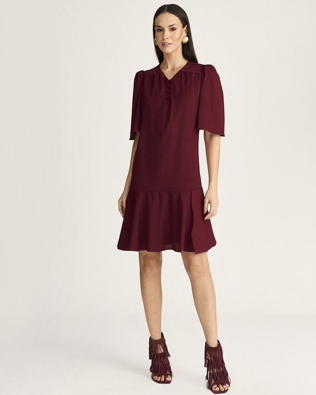 T-DRESS FRISE