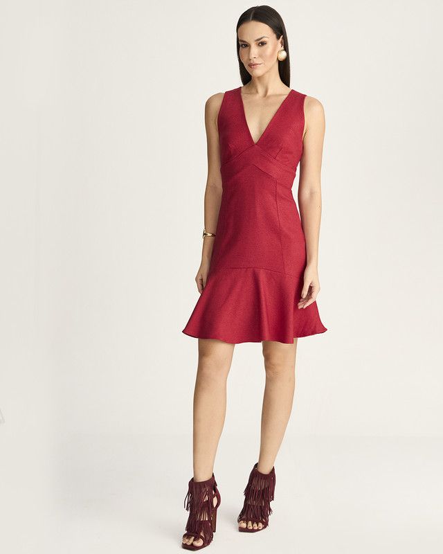 VESTIDO CURTO ALFAIATARIA OMA