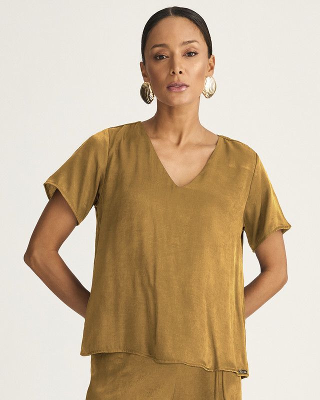 T-SHIRT LISA SATIN CELINE