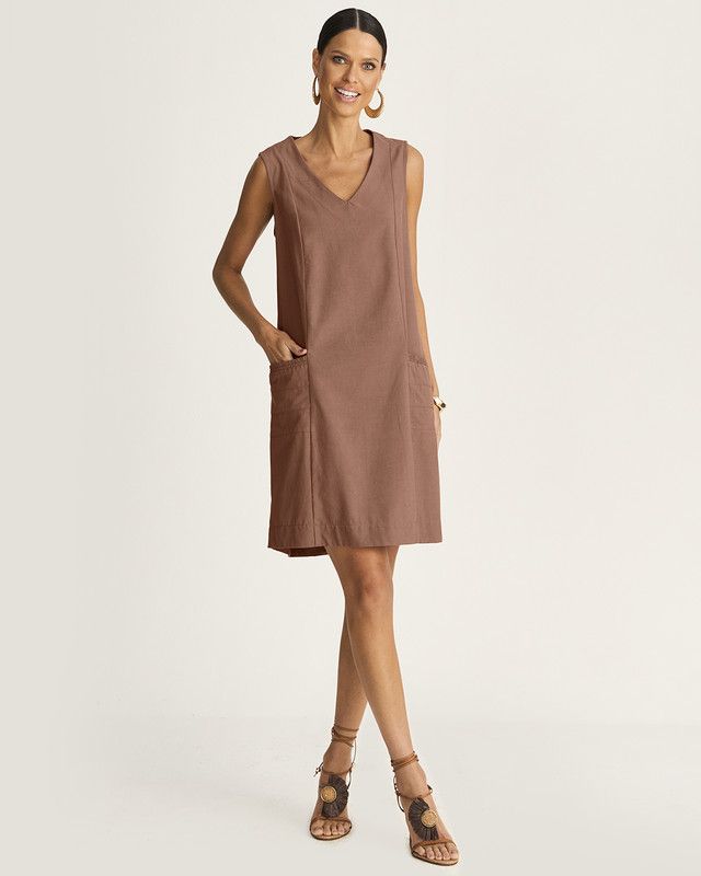 T-DRESS ALFAIATARIA BECKMAN C/ BOLSOS LATERAIS
