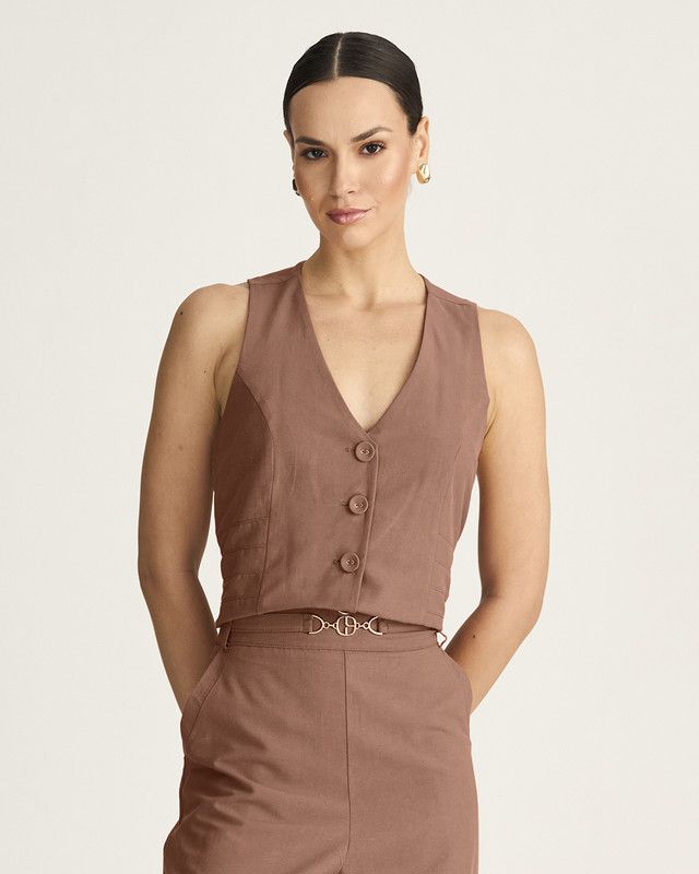 COLETE CROPPED ALFAIATARIA BECKMAN