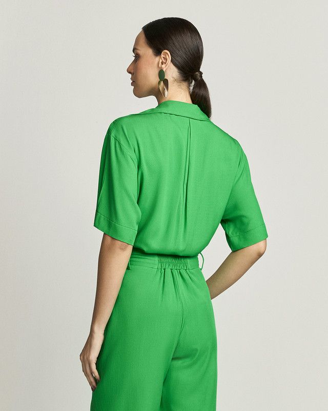 CAMISA GREEN C/ NERVURA