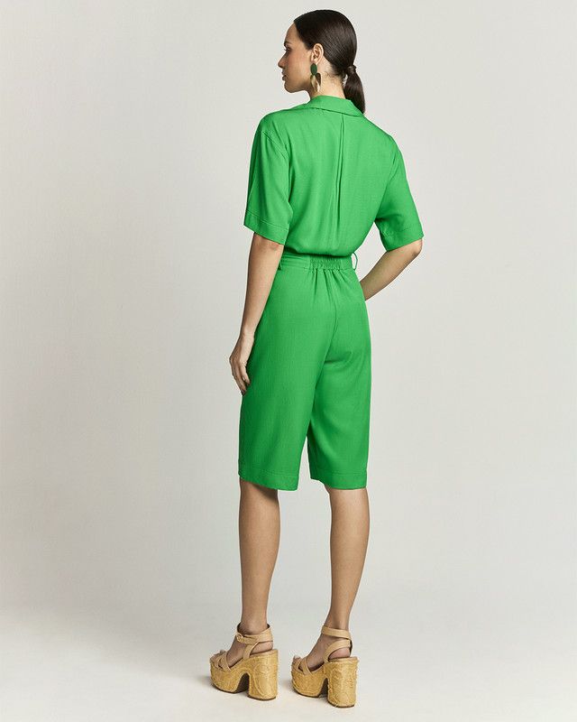 BERMUDA ALFAIATARIA VERDE ENERGREEN
