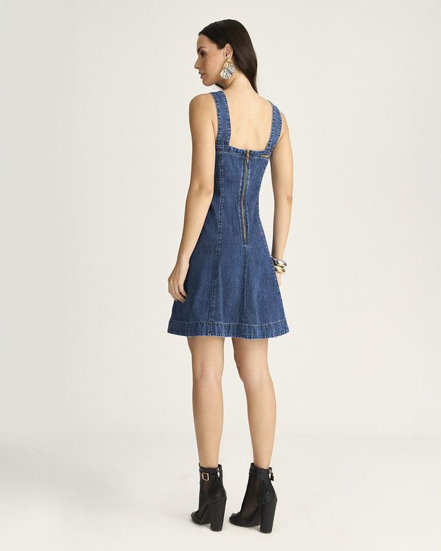 VESTIDO JEANS C/ NESGAS