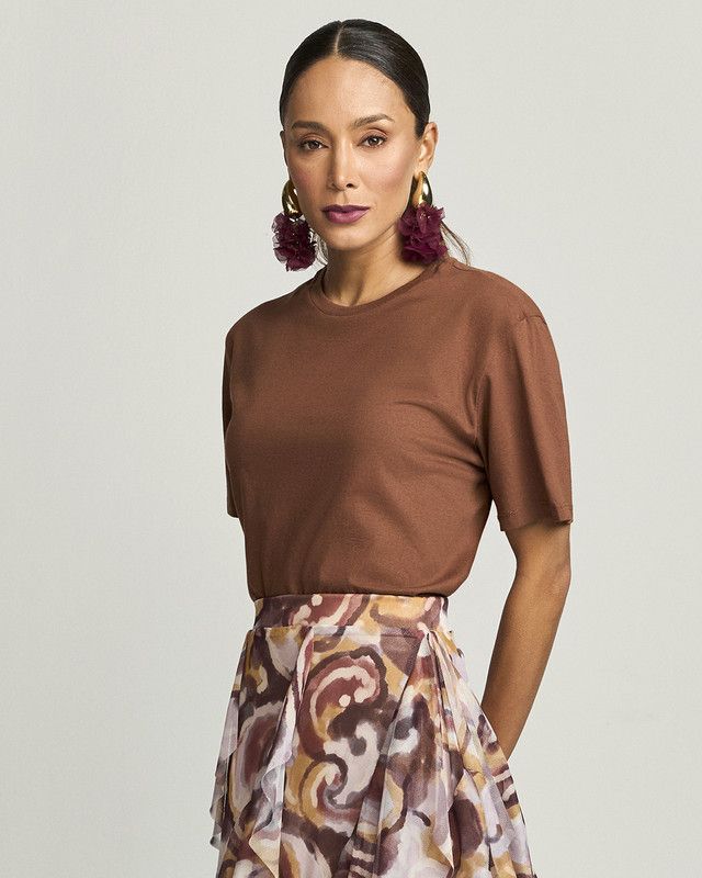 MAXI T-SHIRT BÁSICA LISA