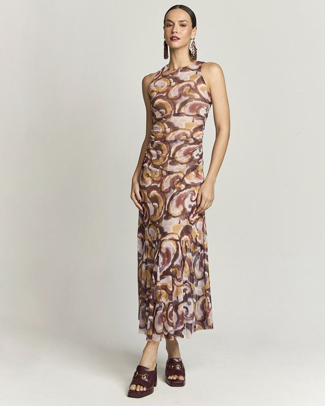 VESTIDO LONGUETE TULE CASHMERE