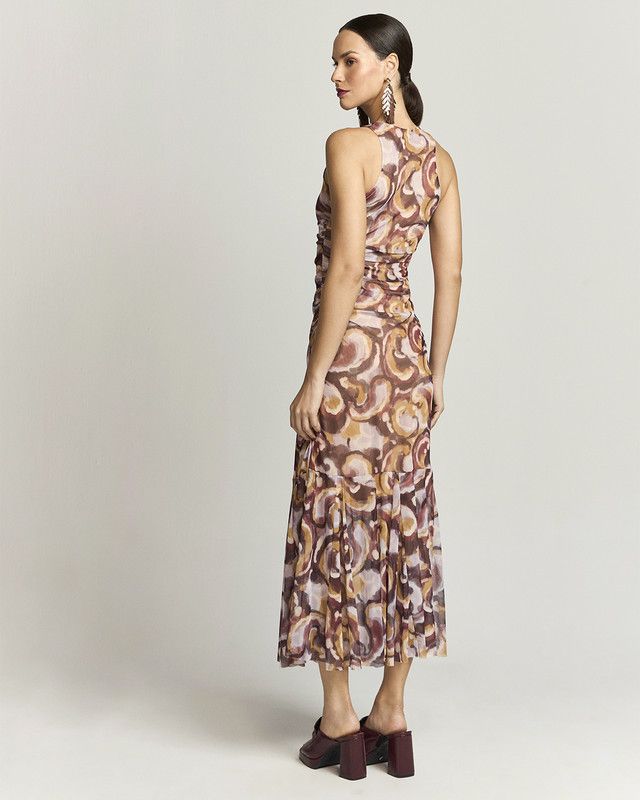 VESTIDO LONGUETE TULE CASHMERE