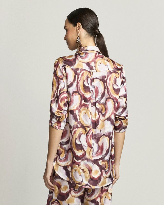 CAMISA SATINÉE CASHMERE