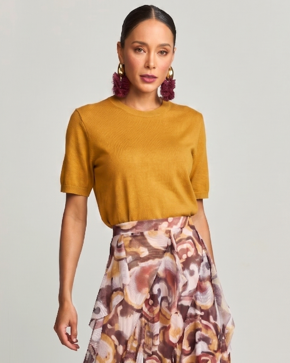 MAXI T-SHIRT BÁSICA LISA