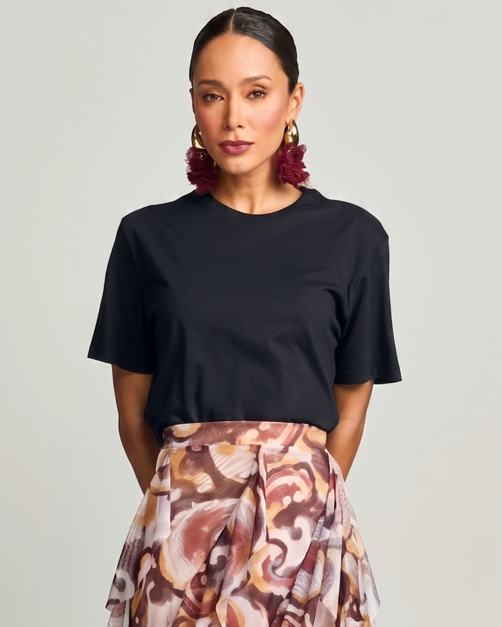 MAXI T-SHIRT BÁSICA LISA
