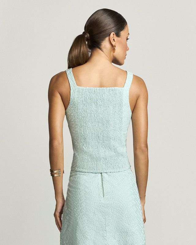 BLUSA CAVA VERÃO CANVAS C/ PASSADOR METAL