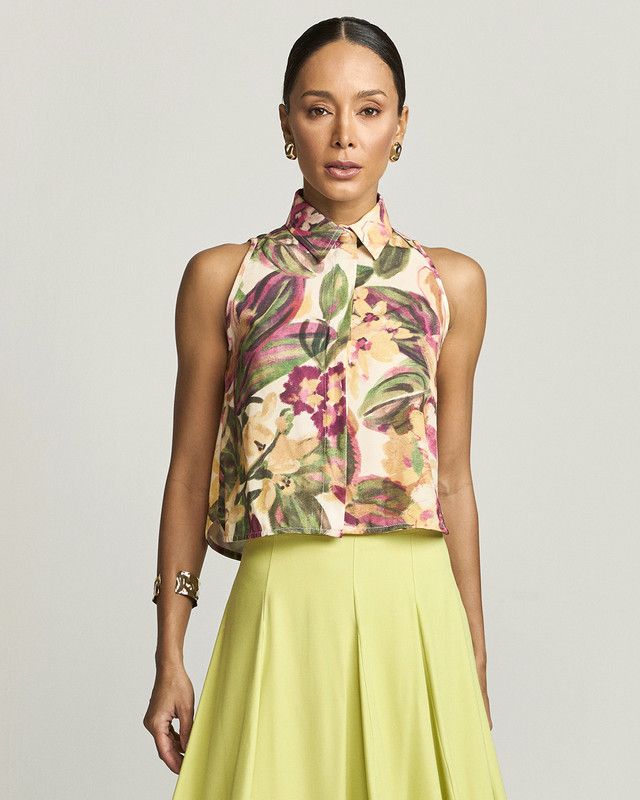 CAMISA CAVA VERÃO BLOOM