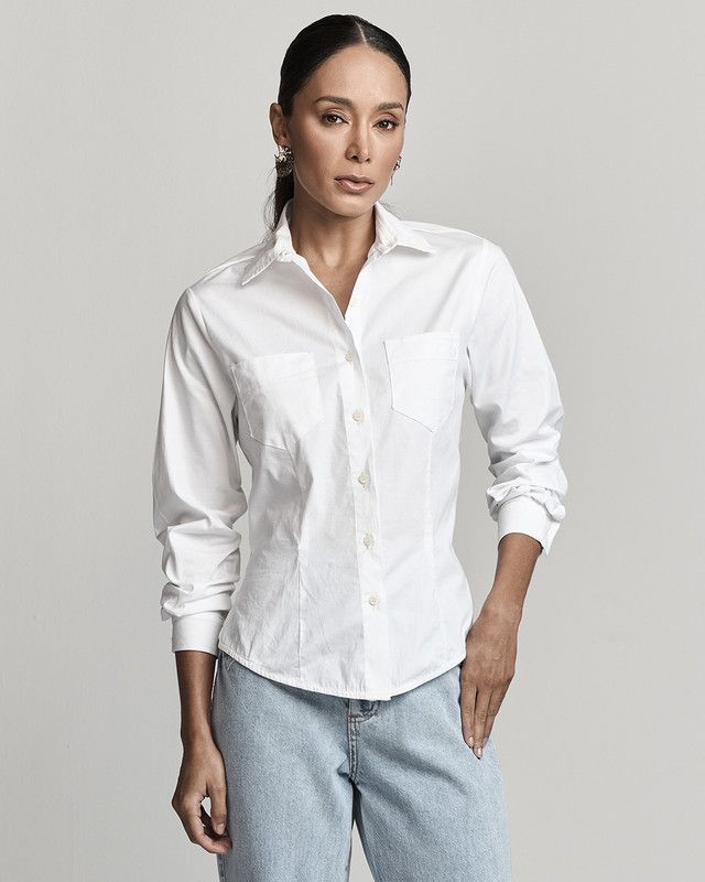 CAMISA FIT MANGA LONGA BÁSICA