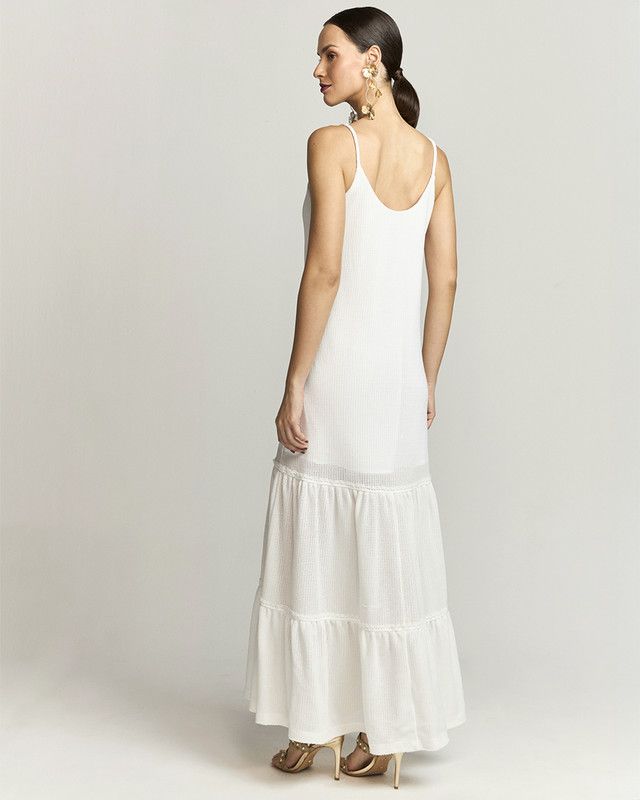 VESTIDO LONGUETE MALHA TRICOT YULE