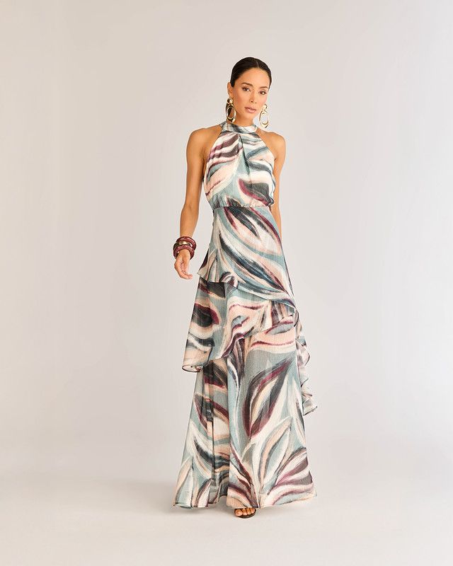 VESTIDO LONGUETE AURORA