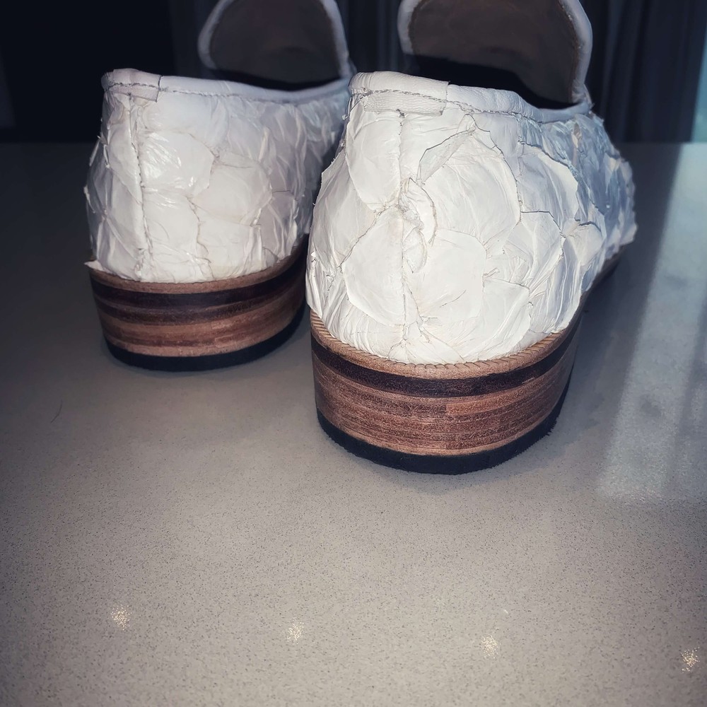Sapato Loafer E. Marchi Pirarucu Branco