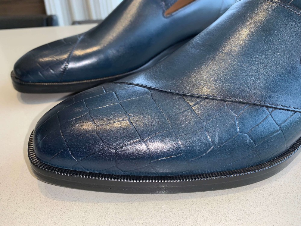 Sapato Loafer EM Azul Marinho