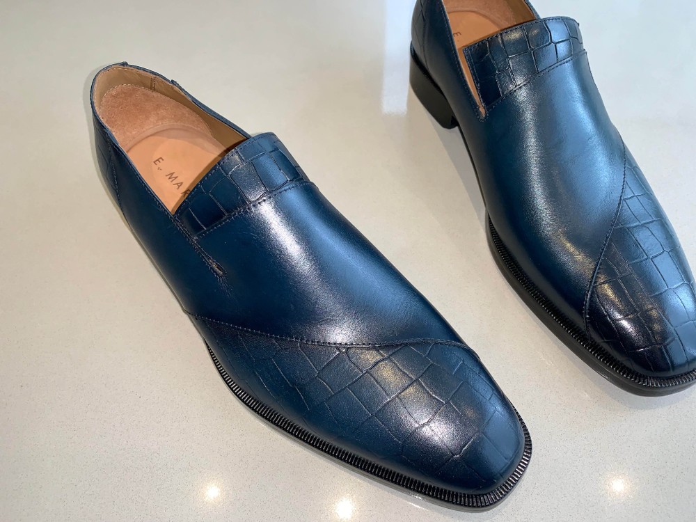 Sapato Loafer EM Azul Marinho
