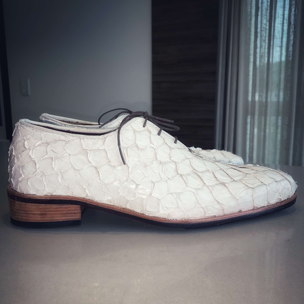 Sapato Oxford Mauro Pirarucu Branco