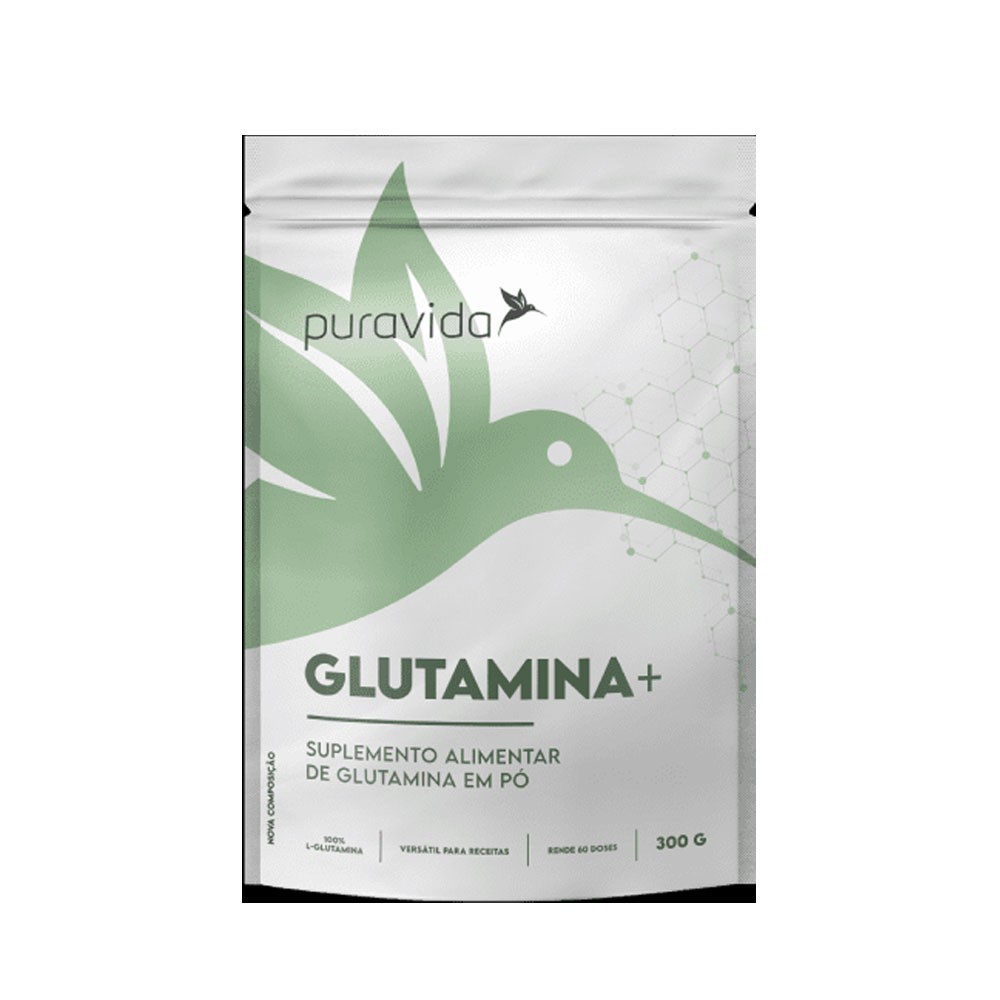 GLUTAMINA MAIS PURAVIDA 300G 