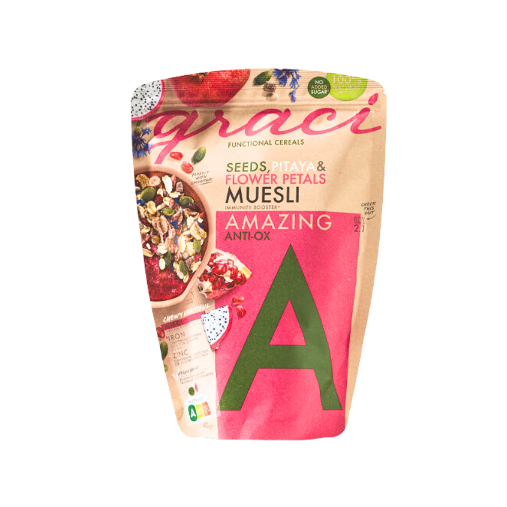 MIX DE SEMENTES E CEREAIS AMAZING GRACI 400G