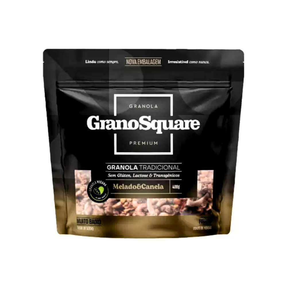 GRANOLA TRADICIONAL GRANO SQUARE 400G