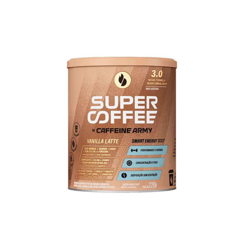 SUPERCOFFEE 3.0 VANILLA LATTE 220G