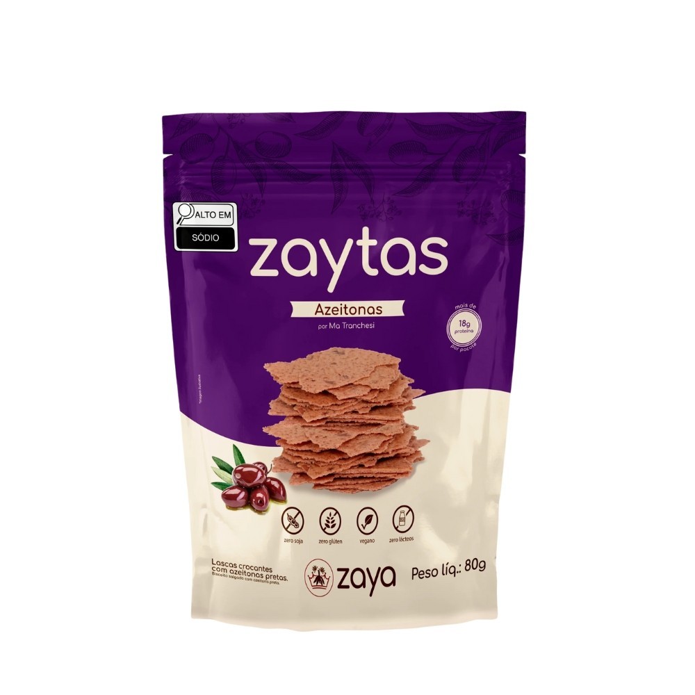 ZAYTAS AZEITONA PRETA ZAYA 80G