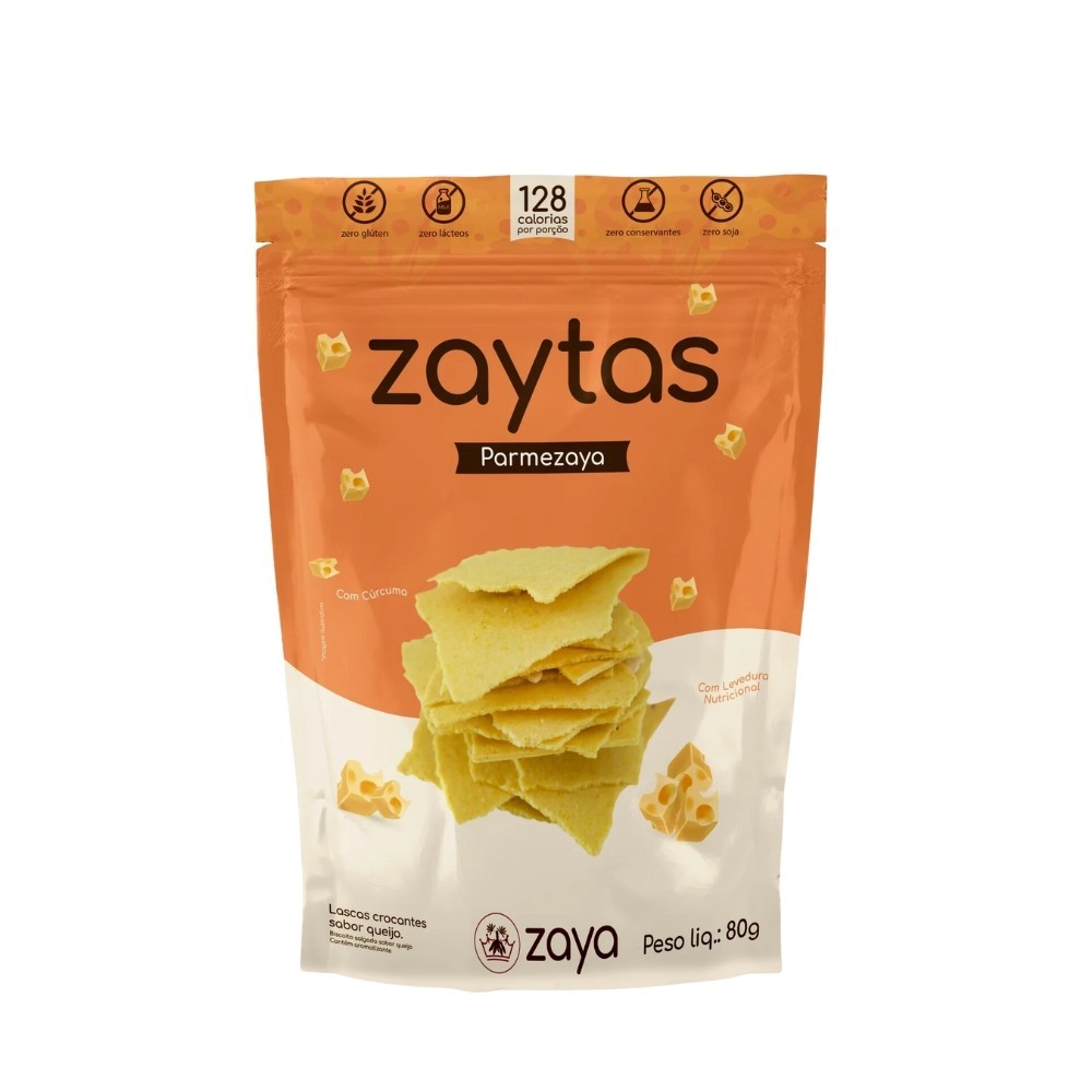 LASCAS CROCANTE SABOR QUEIJO ZAYTAS ZAYA 80G