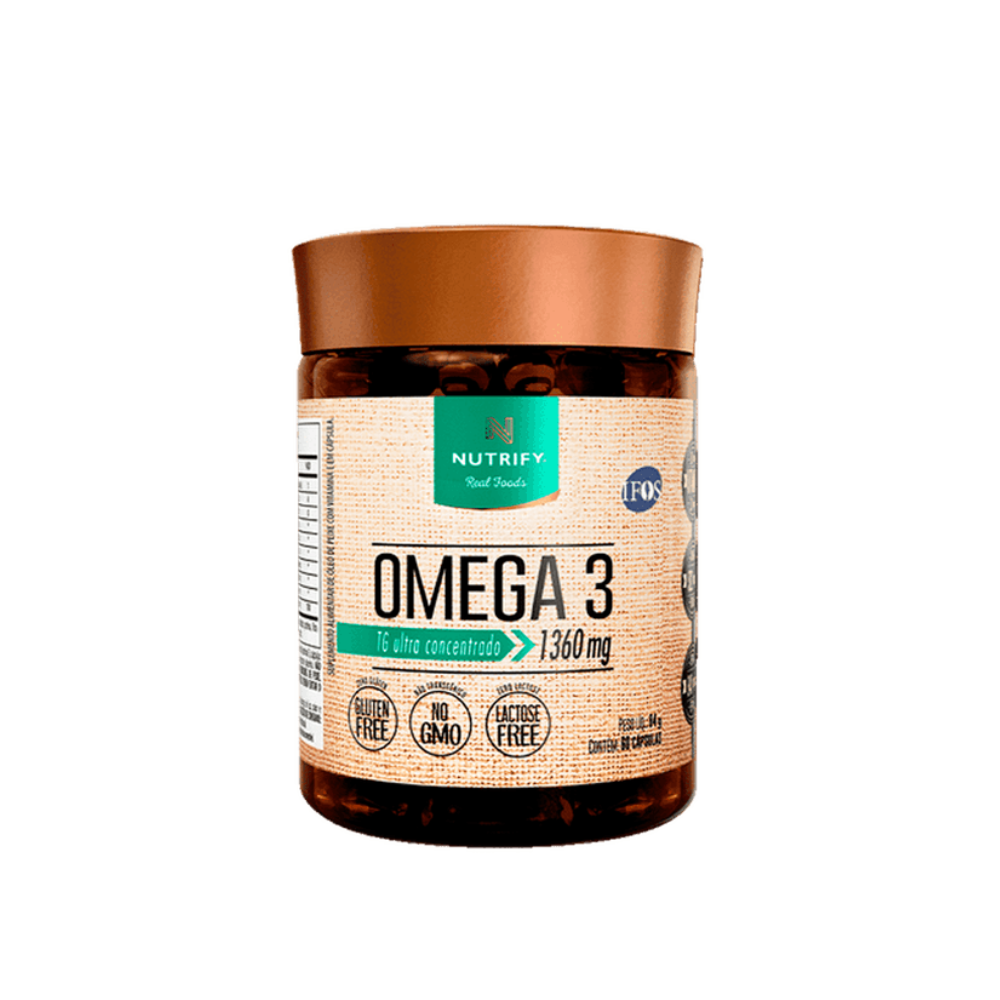 ÔMEGA 3 ULTRA CONCENTRADO NUTRIFY 120 CAPSULAS