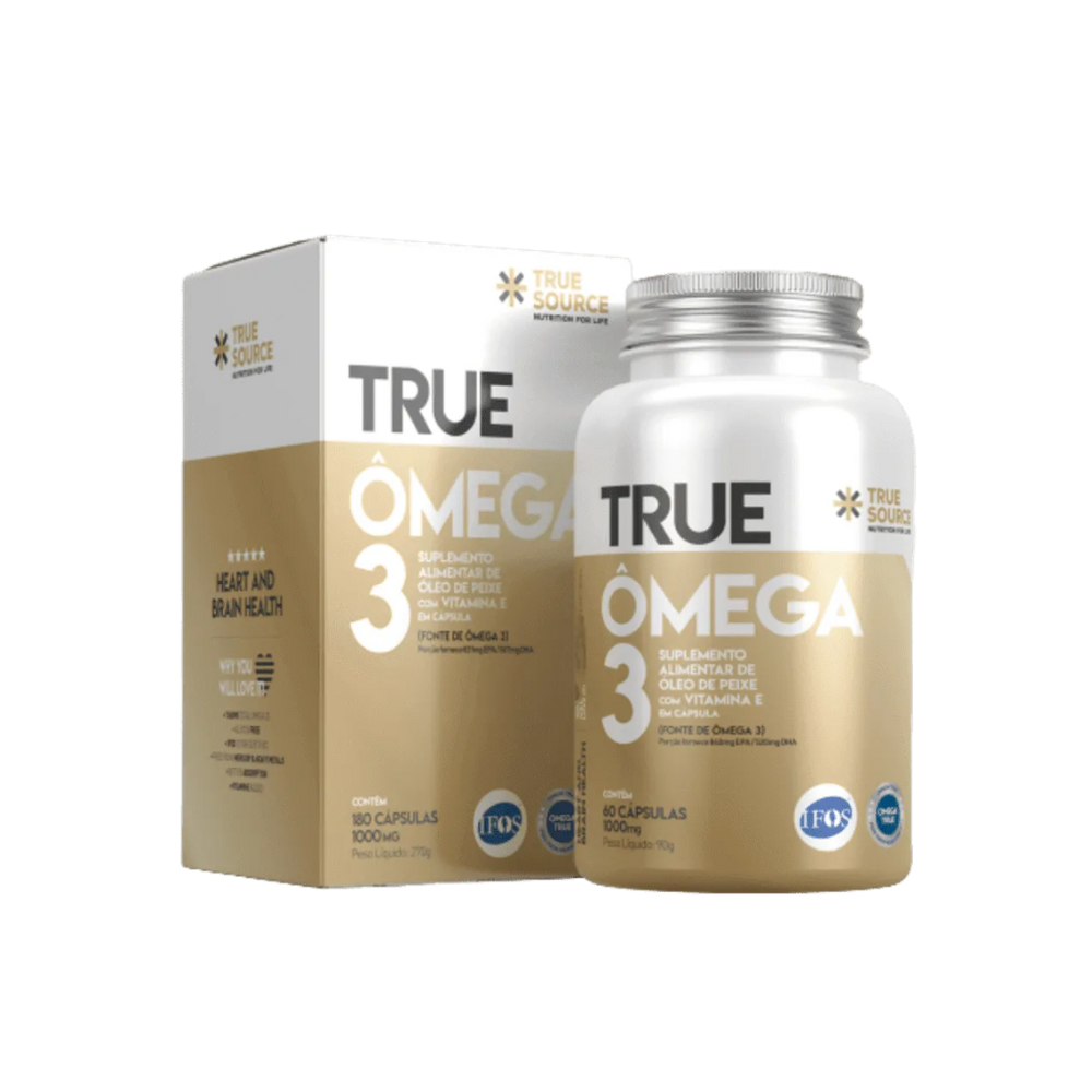 TRUE ÔMEGA 3 1000MG  TRUE SOURCE 60 CAPSULAS