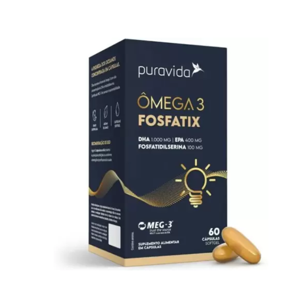 ÔMEGA 3 FOSFATIX PURAVIDA 60 CÁPSULAS