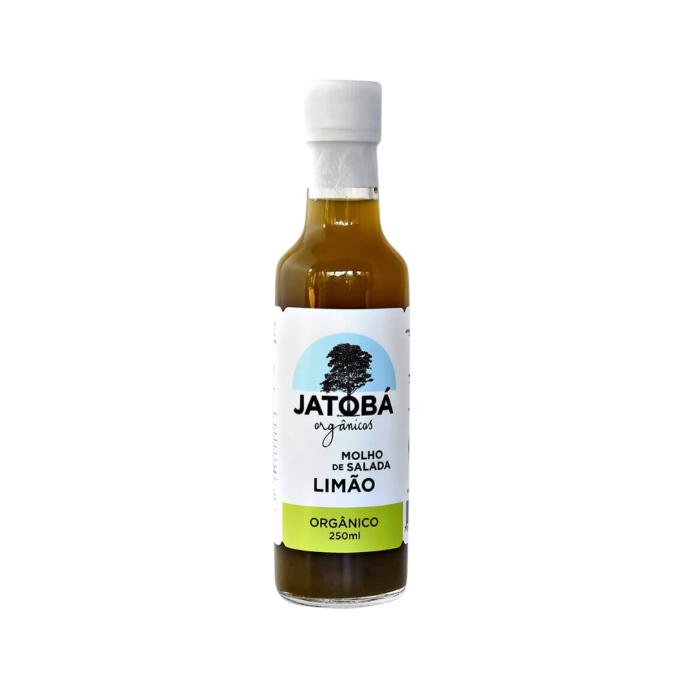 MOLHO DE SALADA LIMÃO ORGÂNICO JATOBA 250ML 