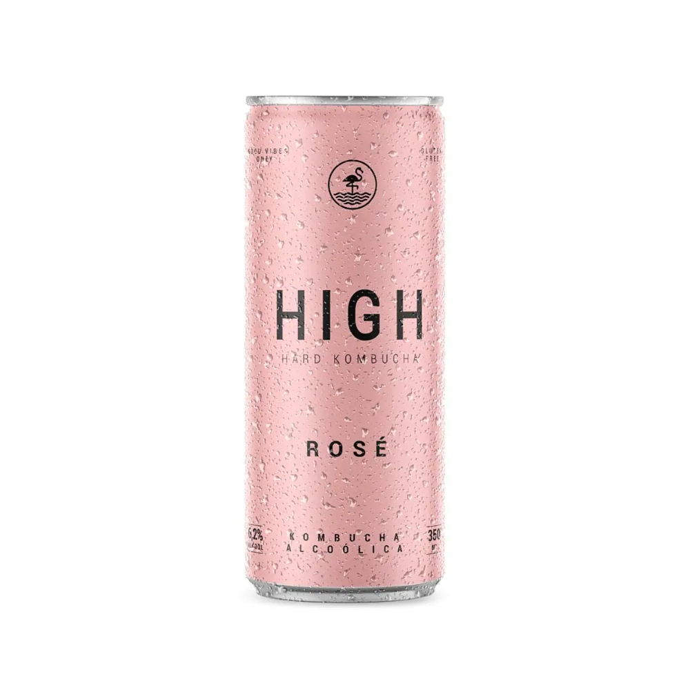 HIGH KOMBUCHA ROSE PURO VERDE 269ML 