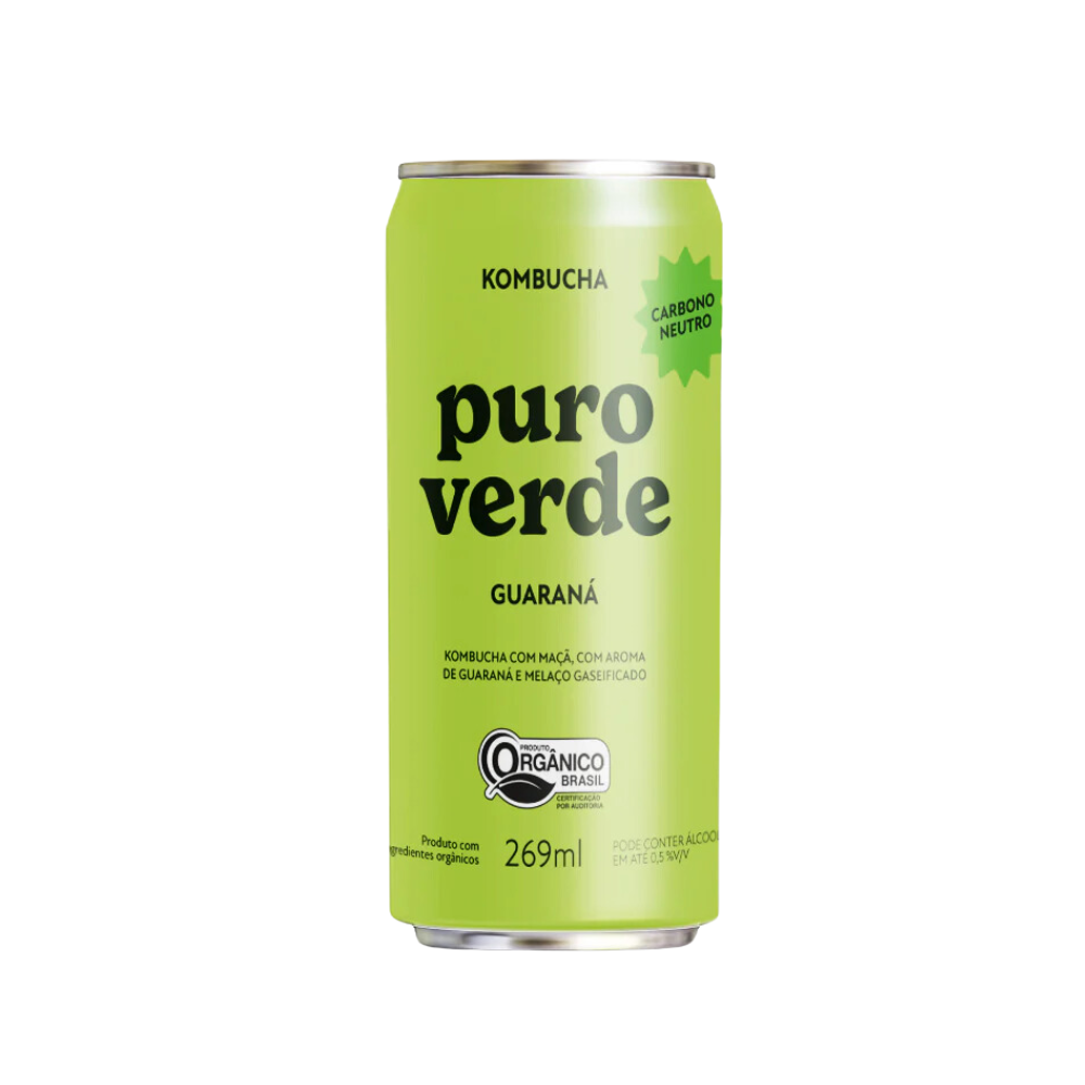 KOMBUCHA GUARANA PURO VERDE 269ML 