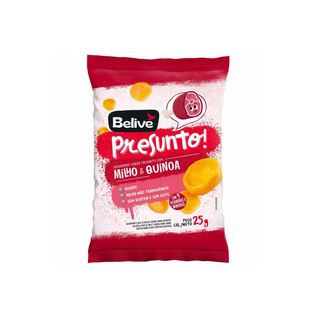 SNACK PRESUNTO BELIVE 25G