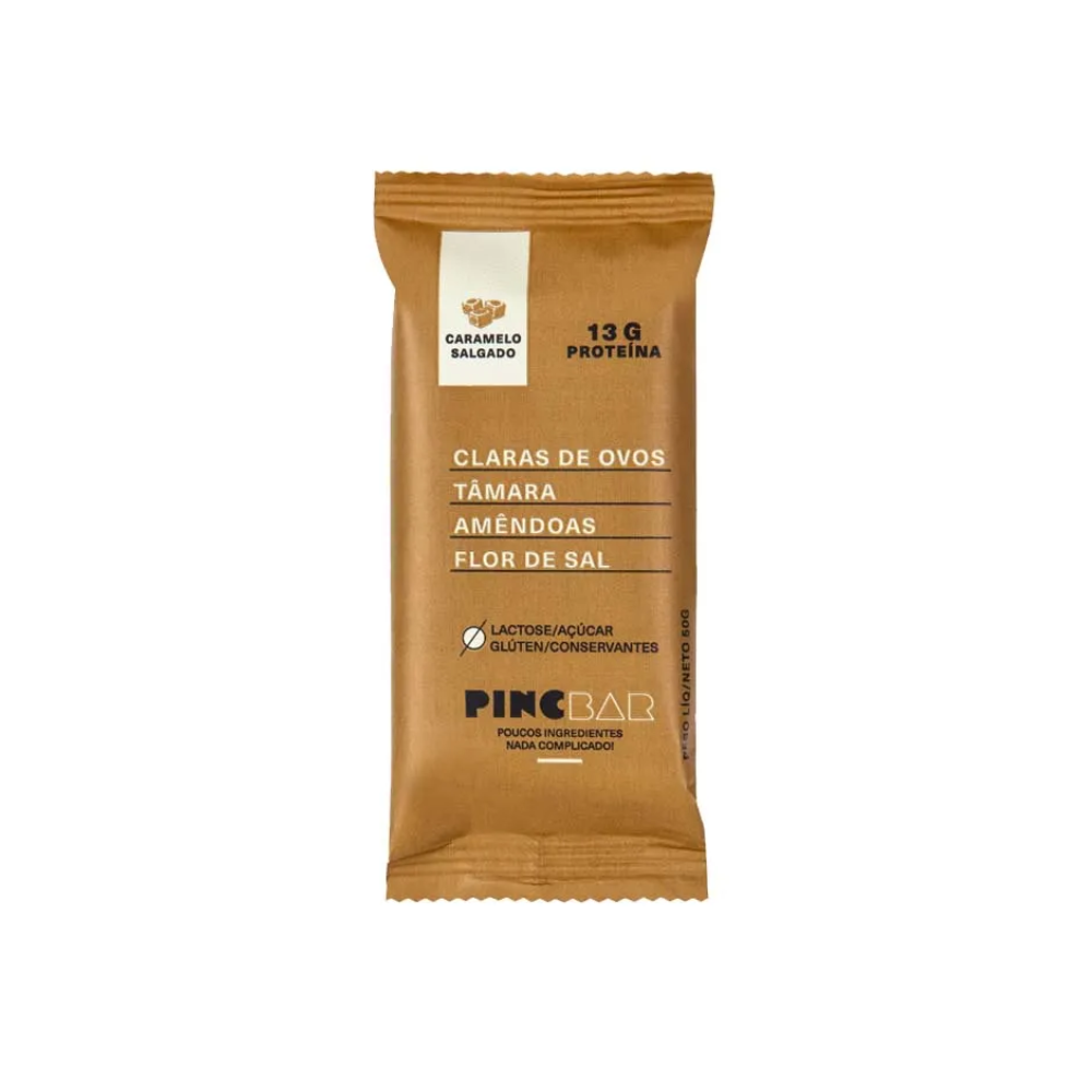 PROTEIN BAR CARAMELO SALGADO PINCBAR 50G