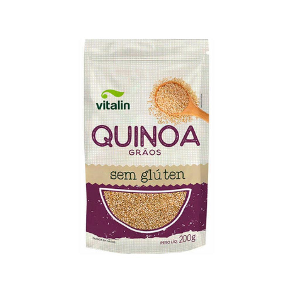 QUINOA TRICOLOR GRÃOS SEM GLÚTEN VITALIN 200G