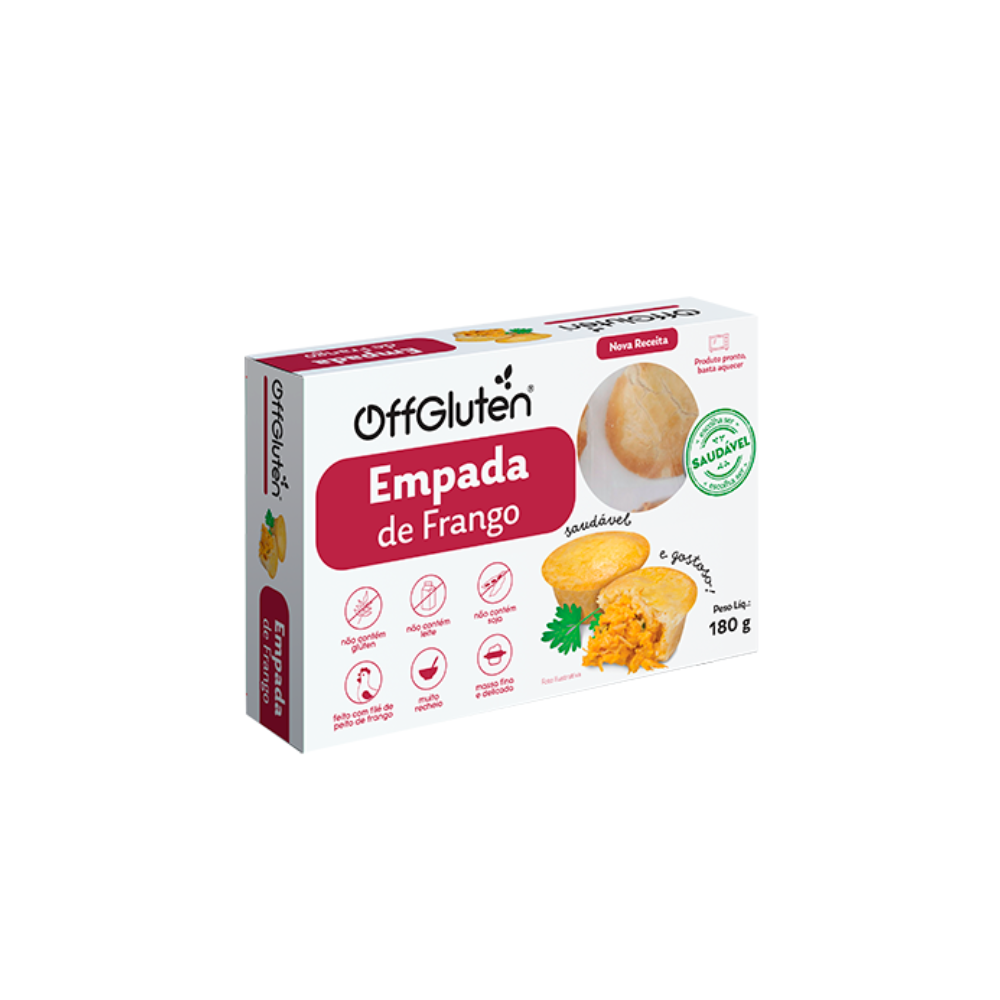 EMPADA DE FRANGO OFFGLUTEN 180G 