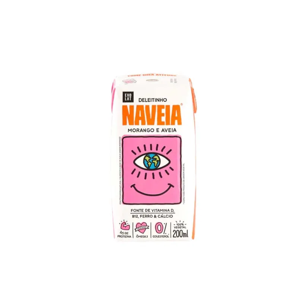 DELEITINHO MORANGO NAVEIA 200ML