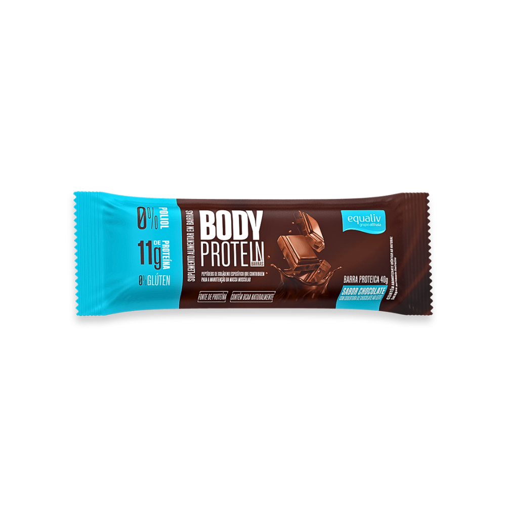 BARRA BODY PROTEIN CACAU EQUALIV 40G